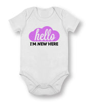 Hello I’m New Here - Baby Bodysuit