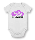 Hello I’m New Here - Baby Bodysuit