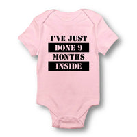Nine Months Inside - Baby Bodysuit