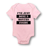 Nine Months Inside - Baby Bodysuit